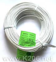 SIL-0.35-WHITE (22AWG) Провод медный многожильный в силиконовой изоляции, 22 AWG (0,33mm2); 600V; белый