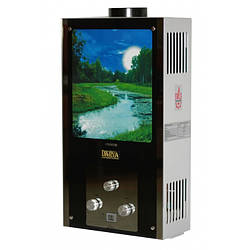 Газова колонка Darya JSD 10 GT 4 LCD Річка газовий проточний водонагрівач