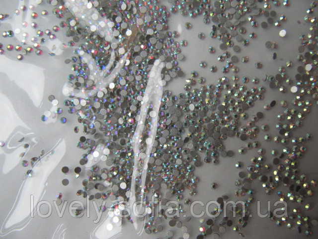 Стразы Swarovski crystal AB (Aurora Borealis), SS5 (1400 шт) - фото 3 - id-p57073237