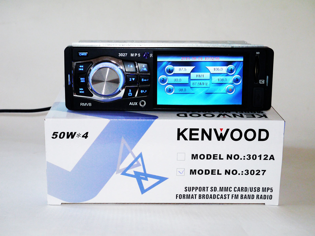 Автомагнітола 3027 3.6" LCD VIDEO екран USB+SD+FM+AUX