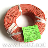 SIL-0.50-RED (20AWG) Провод медный многожильный в силиконовой изоляции, 20 AWG (0,5mm2); 600V; красный