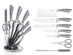 Набір металевих ножів на підставці Royalty Line RL-KSS812 7PCS