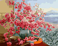 Топ-продажів Картина по цифрам Mariposa Гілка сливи (MR-Q2145) 40 х 50 см