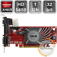 Видеокарта PCI-E ATI Asus HD5450 (1Gb/DDR3/32bit/HDMI/VGA/DVI) БУ