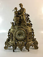 Антикварные каминные часы из бронзы канделябры бронзовые часы годинник напольные часы настенные часы