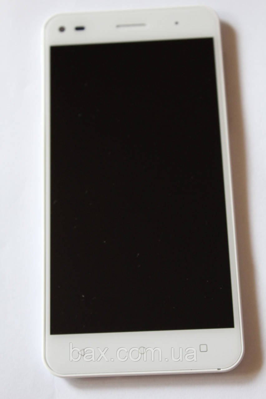 Fly FS507 модуль з рамкою (ориг.) білий, фото 1