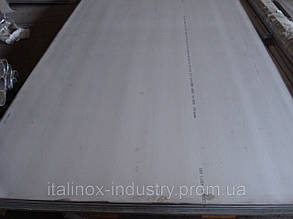 Нержавіючий лист AISI 321 08Х18Н10Т 5,0 Х 1250 Х 5000