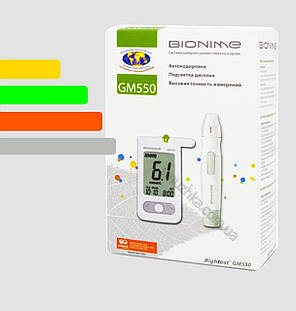 Глюкометр Біонайм GM550 - Bionime GM550, фото 4