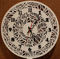 Подарункові годинники настінні з натурального шпону