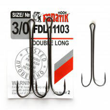Гачок подвійний Fanatik FDL-11103 №3/0, фото 1