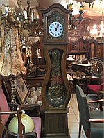 Антикварные напольные часы из дерева и бронзы часы годинник часы настенные часы