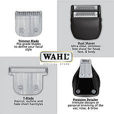Тример WAHL Lithium Ion Trimmer, 4 насадки (9854-616), фото 4
