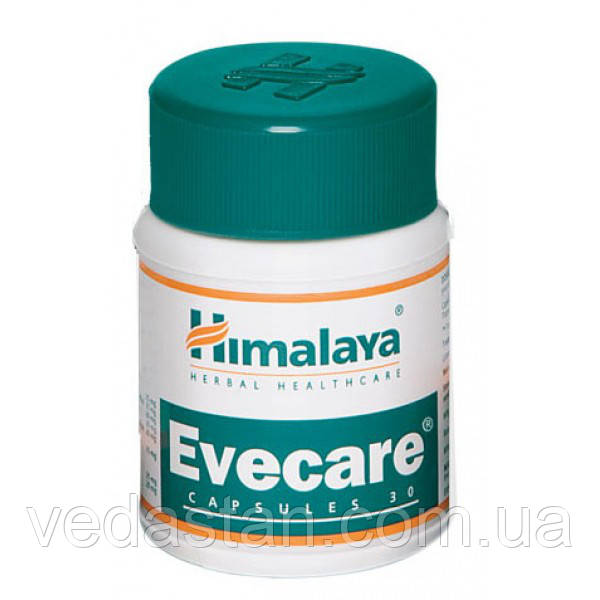 Ивкеа, Ивкаре, Evecare (30cap) відновл. регулярності циклу, полегшує стану при ПМС, аменорея, дисменорея