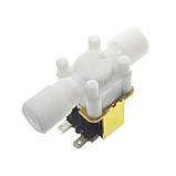 AC 220V Електричний електромагнітний клапан для води, повітря 1/2, фото 3