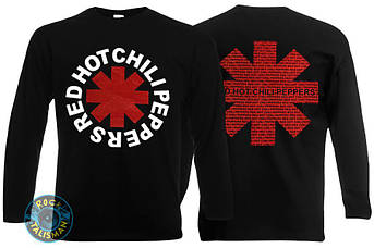 Футболка довгий рукав RED HOT CHILI PEPPERS (лого), фото 2