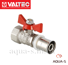 Кран з прес-з'єднанням Valtec 16x1/2" для мітлопластикової труби VT.242.N.1604