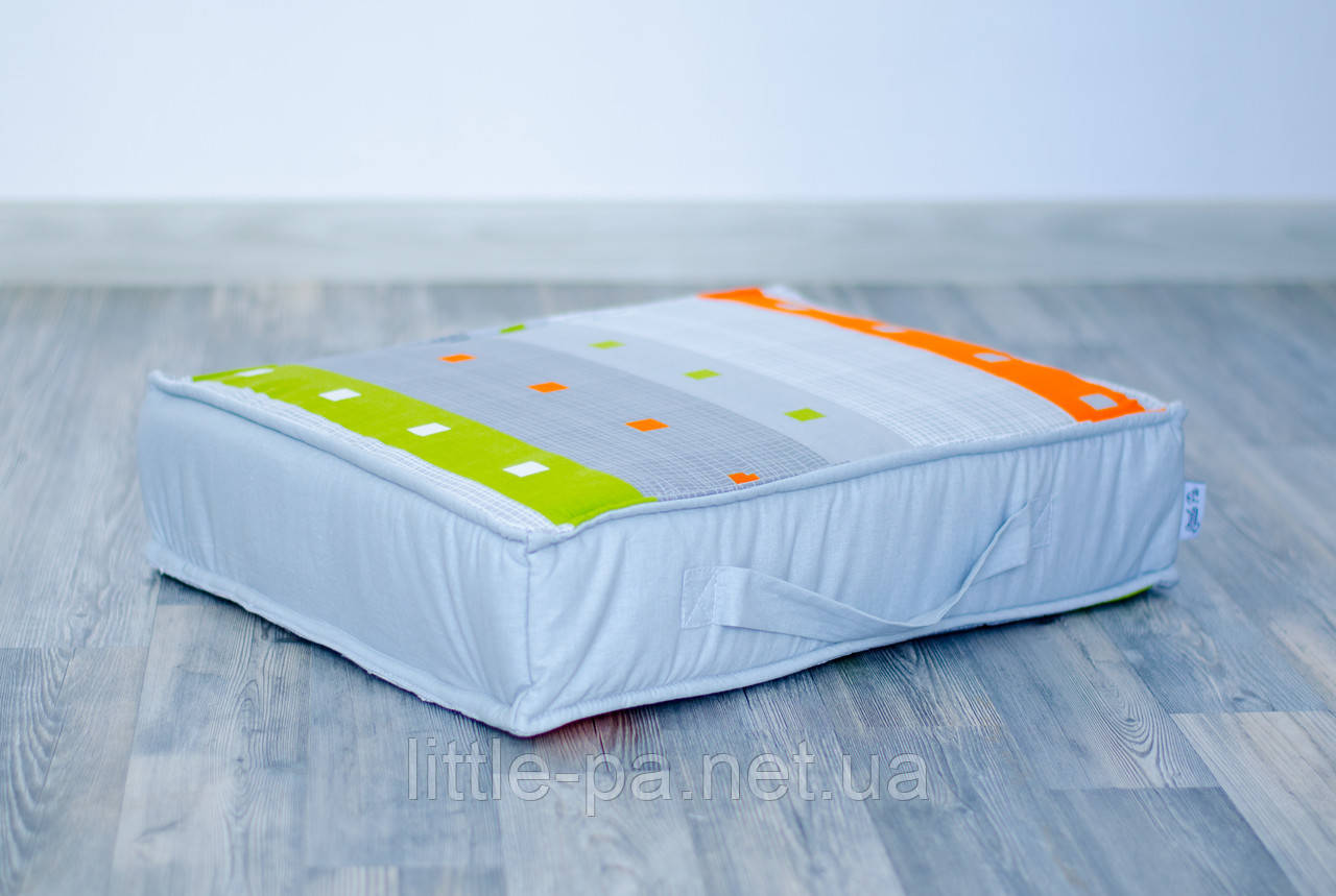 Пуфик із бавовни для дитячої "Нью-Йорк"