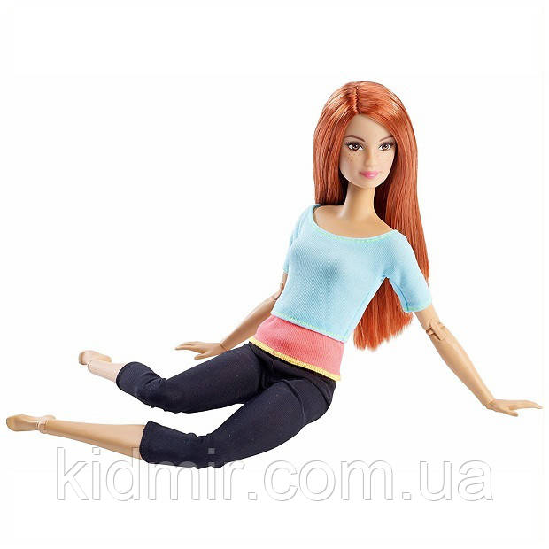 Лялька Барбі Рухайся як Я Йога Barbie Made to Move DPP74, фото 1