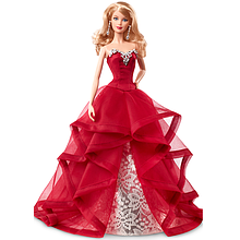 Лялька Барбі Колекційна Святкова 2015 блондинка Barbie Collector Holiday CHR76