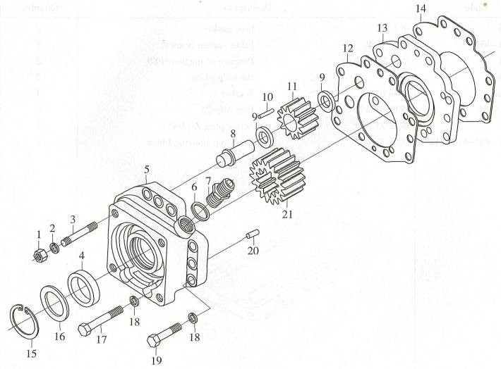 Запчасти на коробку передач ZL40/50 на погрузчик ZL50G XCMG, SEM, Petronik, Foton, TOTA, LW541 XZ656 XG955 - фото 5 - id-p57091981