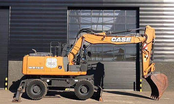 Колісний екскаватор Case WX 168.