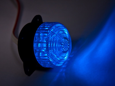 Стробоскоп лампа синя