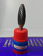 Борфреза полум'яна (НX) 12х32х6 твердосплавна