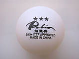 Palio 40+ 3* пластиковий м'яч настільний теніс, фото 3