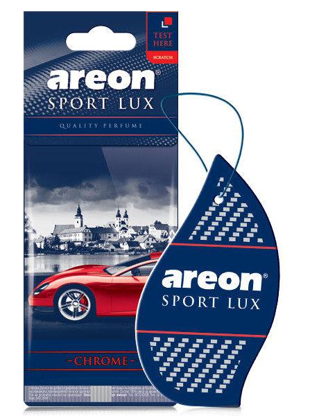 Ароматизатор сухий листочок Areon Sport Lux chrom