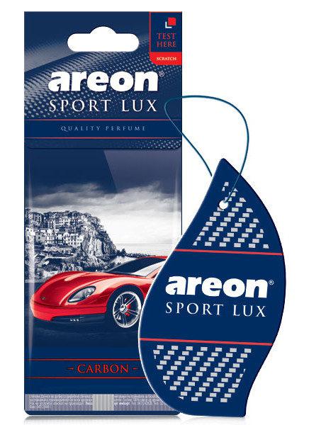 Ароматизатор сухий листочок Areon Sport Lux carbon