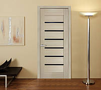 Міжкімнатні двері Лагуна ЧС дуб latte, фото 2