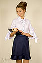 Блуза з бантами на рукавах, ТМ Albero 5047 Розміри 128-158, фото 6