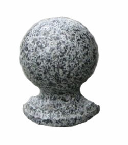 Куля з граніту D120mm сірий