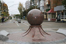 Гранітна куля D120mm кольорова, фото 5