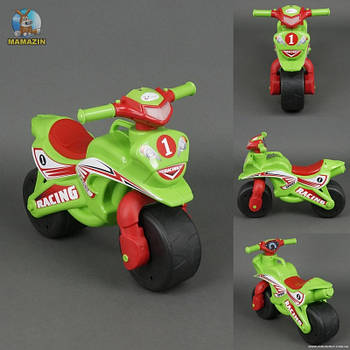 Каталка Мотобайк Спорт без музики, зелений 0138/50 G-Rich