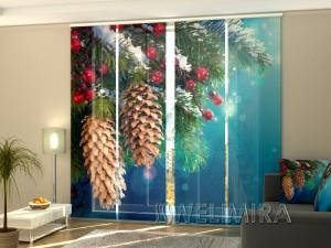 Панельна фото штора Шишки