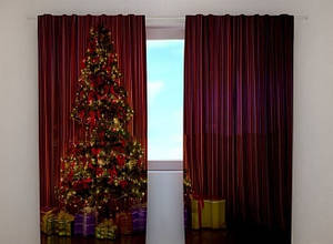 Фото штори Новорічна ялинка 1