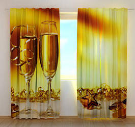 Фото штори Бокали