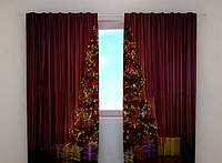 Фото шторы Новогодняя елка