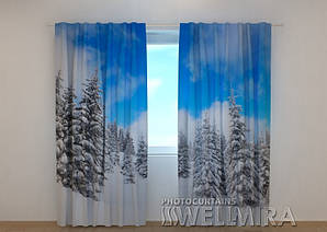 Фото штори Зима в лісі