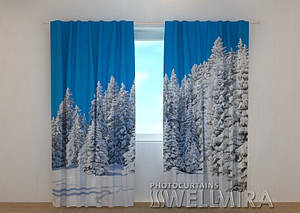 Фото штори Зима в лісі 2