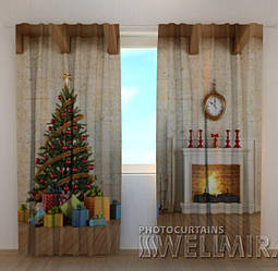 Фото штори Новорічний інтер'єр