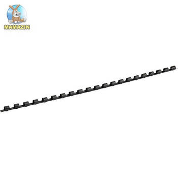 Пружина пластикова Axent 2906-01-A 6 мм, чорна, 100 штук 2906-01-A G-Rich