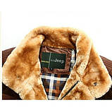 Чоловічий пуховик зі штучним хутром зима, фото 4