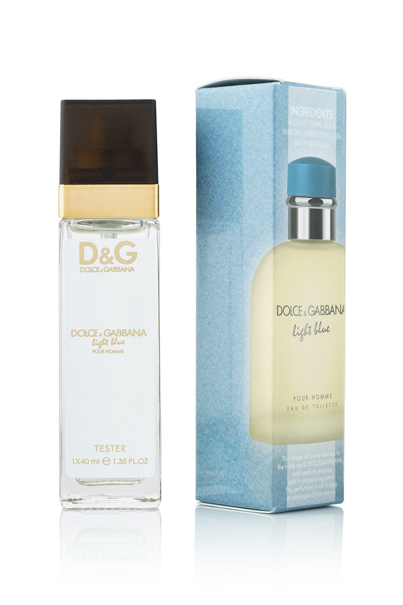 Чоловічий міні-парфум D&G Light Blue Pour Homme 40мл