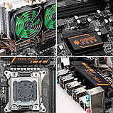 Комплект 2 Xeon e5 2680 V2, HUANANZHI X79 Board Dual Пам'ять 16/32/64 Гб 2 Кулер Lga 2011 Huanan, фото 3