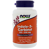 Индолтрикарбинол Now Foods Indole-3-Carbinol 200 mg 60 Caps