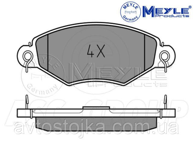 Гальмівні колодки передні Renault Kangoo MEYLE (Німеччина)