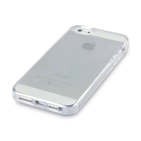 Силиконовый прозрачный чехол накладка 0,3 мм для iPhone 5/5s/se