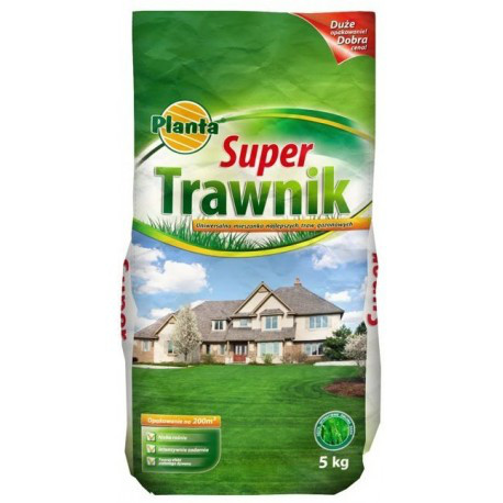 Насіння трави газонної Planta Super Trawnik 5кг